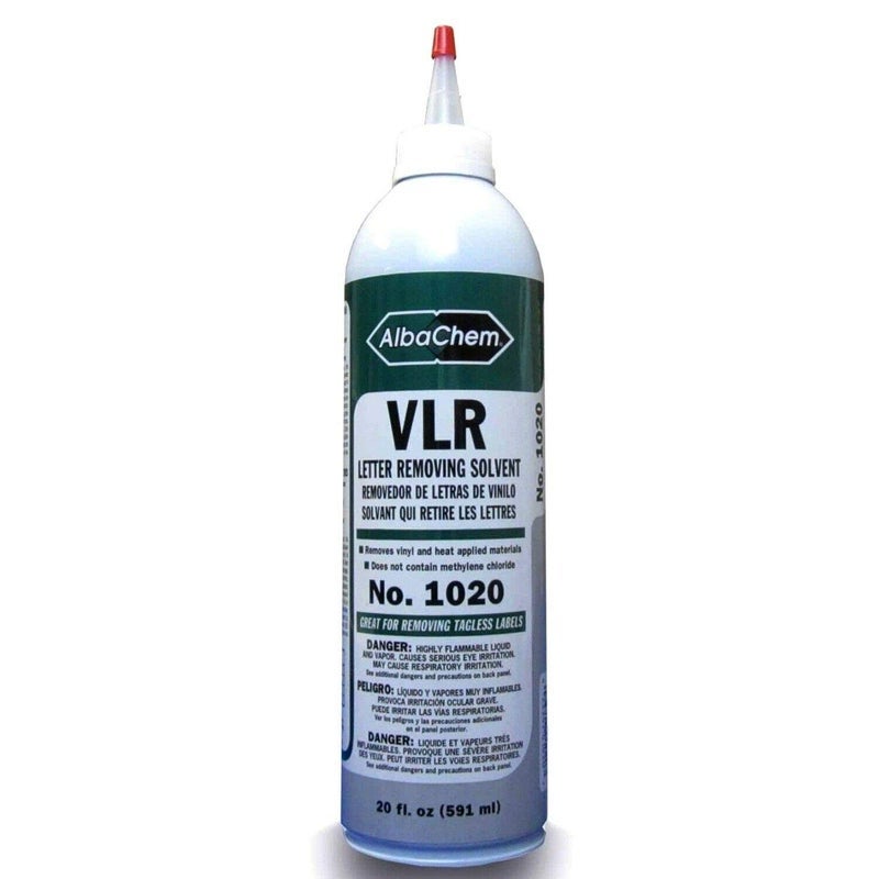 AlbaChem VLR 1020 TT-Shirt Vinyl Remover - 20oz Bottle - Image 1